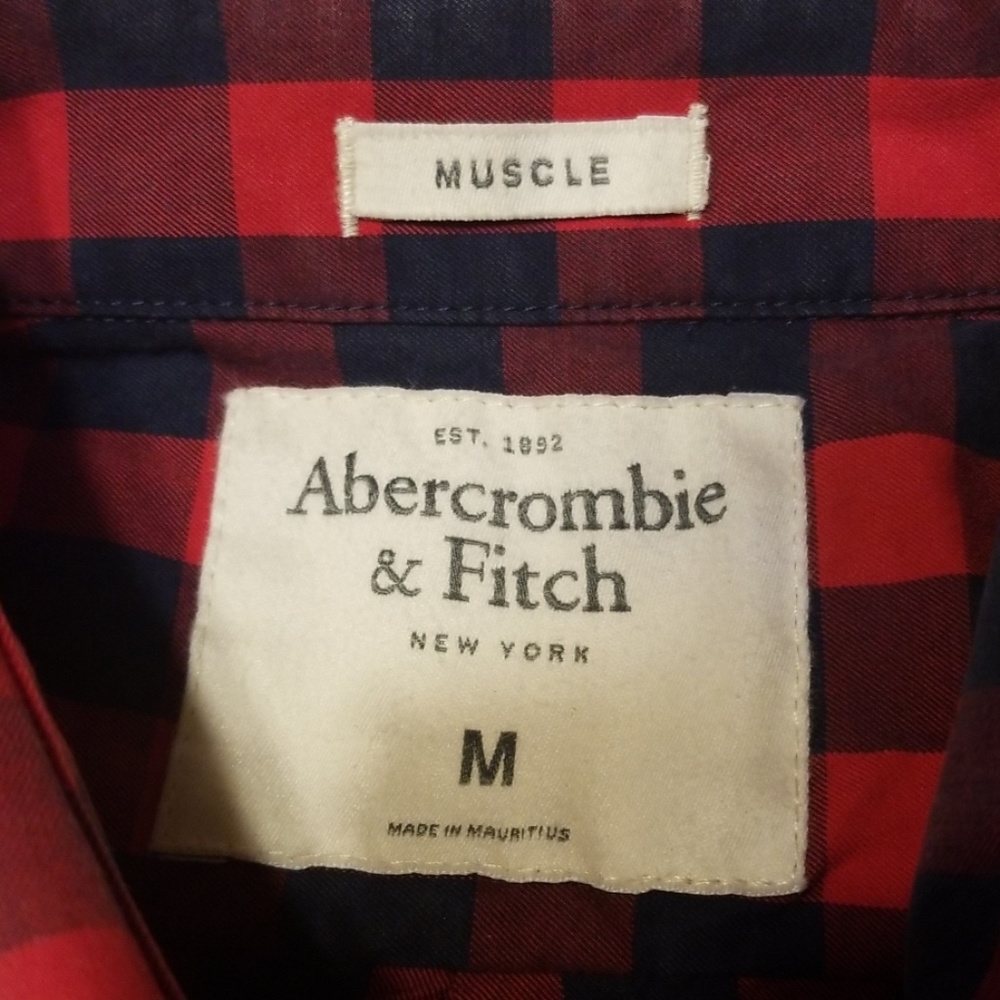 Abercrombie & Fitch long sleeve button down shirt. - Picture 3 of 5